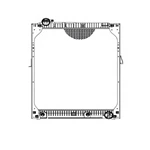 BENZ Truck Radiator