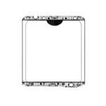 BENZ Truck Radiator