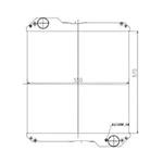 JCB Excavator Radiator/Heat Exchanger