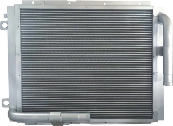 excavator hydraulic radiator cooling efficiency factors