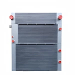 Integrated Oil, Air and Water Cooler for Diesel Compressors